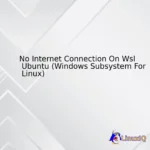 No Internet Connection On Wsl Ubuntu (Windows Subsystem For Linux)