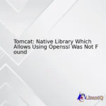 Tomcat: Native Library Which Allows Using Openssl Was Not Found