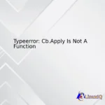 Typeerror: Cb.Apply Is Not A Function