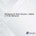 Windows10 Wsl2 Ubuntu / Debian # No Network