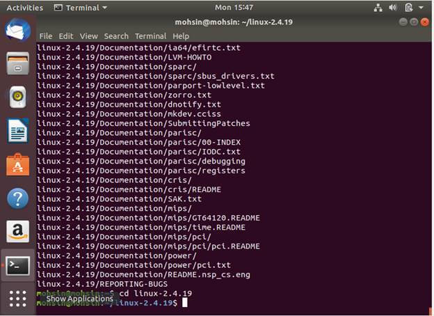 Kernel compilation terminal - Compilation And Installation Of Kernel In Linux
