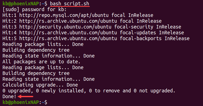 Bash scripting terminal - How to Write a Bash Script with Examples