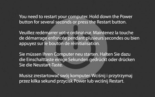 Kernel panic screen - Kernel Panics are No Reason to Panic: What to Do When Your Mac ...