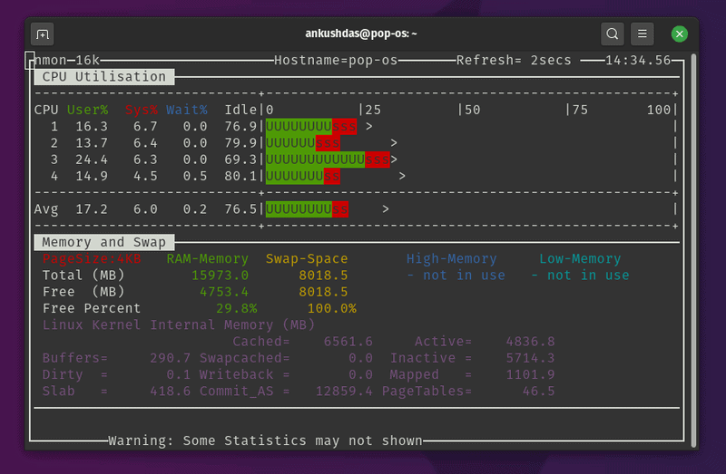 Linux terminal system monitoring - 9 System Monitoring Tools for Linux That are Better Than Top