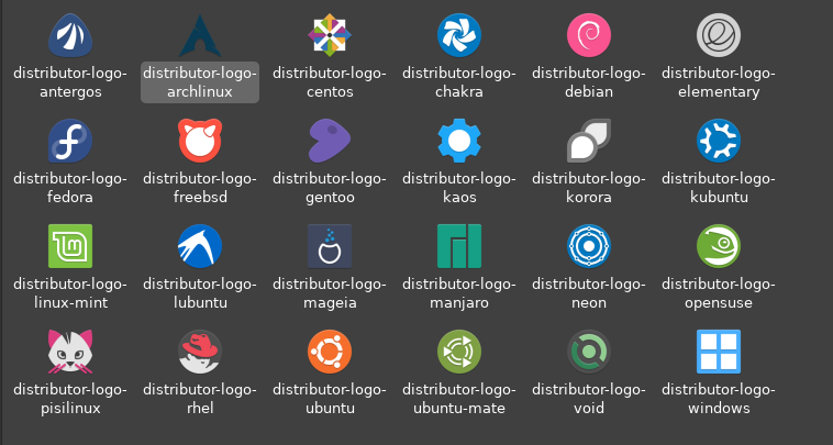 Linux distribution logos - Collection of Linux distributions · Issue #35 · Remix-Design/RemixIcon